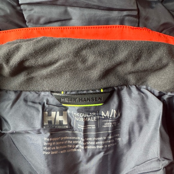 Helly Hansen Black and Red Jacket - Picture 4 of 4